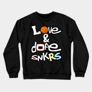 Love & Dope Sneakers (Orange S) Crewneck Sweatshirt